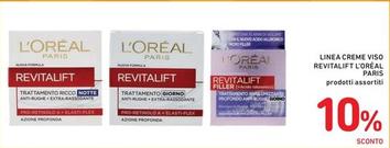 Offerta per L'Oréal Paris - Revitalift Linea Creme Viso in Spazio Conad