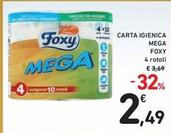 Offerta per Foxy - Carta Igienica Mega a 2,49€ in Spazio Conad