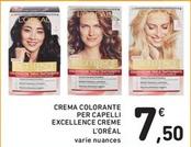 Offerta per L'Oreal - Excellence Creme Crema Colorante Per Capelli a 7,5€ in Spazio Conad