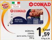 Offerta per Conad - Würstel a 1,59€ in Spazio Conad