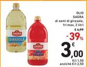 Offerta per Sagra - Olio a 3€ in Spazio Conad