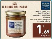 Offerta per Conad - Sapori&dintorni  Pasta Di Olive Taggiasche a 1,69€ in Spazio Conad