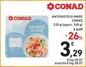 Offerta per Conad - Antipasto Di Mare a 3,29€ in Spazio Conad