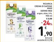 Offerta per Dermo Med - Ricarica Crema Di Sapone Mani a 1,9€ in Spazio Conad