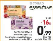 Offerta per Conad - Essentiae Sapone Vegetale a 0,99€ in Spazio Conad