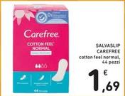 Offerta per Carefree - Salvaslip a 1,69€ in Spazio Conad