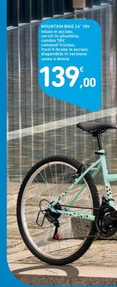 Offerta per Mountain Bike 26" 18v a 139€ in Spazio Conad