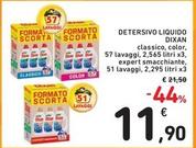 Offerta per Dixan - Detersivo Lavatrice a 11,9€ in Spazio Conad