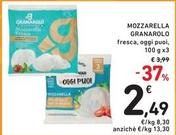 Offerta per Granarolo - Mozzarella a 2,49€ in Spazio Conad