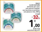 Offerta per Almo Nature - Daily a 1€ in Spazio Conad
