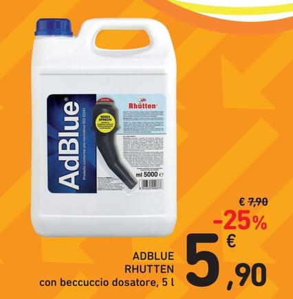 Offerta per Rhütten - Adblue a 5,9€ in Spazio Conad