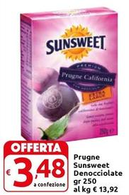 Offerta per Sunsweet - Prugne Denocciolate a 3,48€ in Carrefour Express