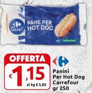 Offerta per Carrefour - Panini Per Hot Dog a 1,15€ in Carrefour Express