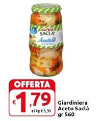 Offerta per Saclà - Giardiniera Aceto a 1,79€ in Carrefour Express
