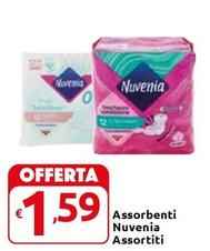 Offerta per Nuvenia - Assorbenti a 1,59€ in Carrefour Express