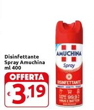 Offerta per Amuchina - Disinfettante Spray a 3,19€ in Carrefour Express