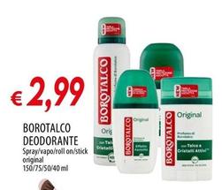 Offerta per Borotalco - Deodorante a 2,99€ in Iperfamila