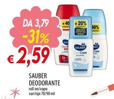 Offerta per Sauber - Deodorante a 2,59€ in Iperfamila