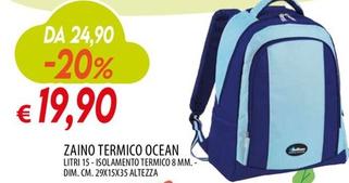Offerta per Ocean - Zaino Termico a 19,9€ in Iperfamila