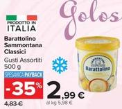 Offerta per Sammontana - Barattolino Classici a 2,99€ in Carrefour Market