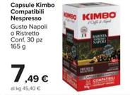 Offerta per Kimbo - Capsule Compatibili Nespresso a 7,49€ in Carrefour Market