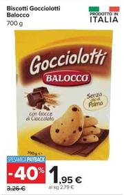 Offerta per Balocco - Biscotti Gocciolotti a 1,95€ in Carrefour Market