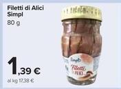 Offerta per Simpl - Filetti Di Alici a 1,39€ in Carrefour Market