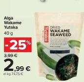 Offerta per Yutaka - Alga Wakame a 2,99€ in Carrefour Market
