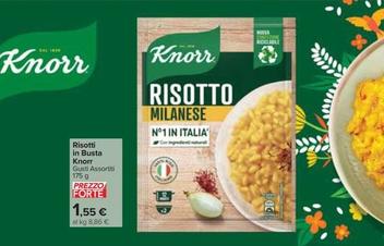 Offerta per Knorr - Risotti In Busta a 1,55€ in Carrefour Market