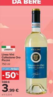 Offerta per Piccini - Linea Vini Collezione Oro a 3,99€ in Carrefour Market