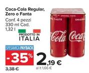 Offerta per Coca-cola, Fanta a 2,19€ in Carrefour Market