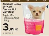Offerta per Carrefour - Alimento Secco Per Cani Croccantini a 3,49€ in Carrefour Market