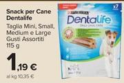 Offerta per Purina - Snack Per Cane Dentalife a 1,19€ in Carrefour Market