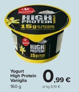 Offerta per Yogurt High Protein Vaniglia a 0,99€ in Carrefour Market