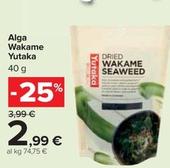 Offerta per Yutaka - Alga Wakame a 2,99€ in Carrefour Market