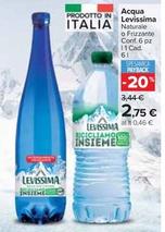 Offerta per Levissima - Acqua Naturale a 2,75€ in Carrefour Market