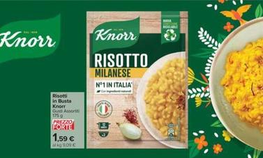 Offerta per Knorr - Risotti In Busta a 1,59€ in Carrefour Market
