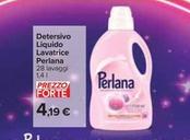 Offerta per Perlana - Detersivo Liquido Lavatrice a 4,19€ in Carrefour Market