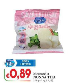 Offerta per Nonna Tita - Mozzarella a 0,89€ in D'Italy