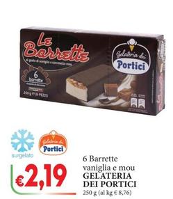 Offerta per Gelateria Dei Portici - 6 Barrette Vaniglia E Mou a 2,19€ in D'Italy