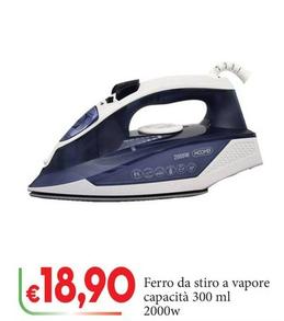 Offerta per Hoomb - Ferro Da Stiro A Vapore Capacità a 18,9€ in D'Italy