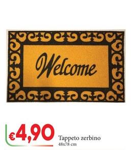 Offerta per Tappeto Zerbino a 4,9€ in D'Italy