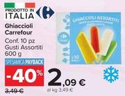 Offerta per Carrefour - Ghiaccioli a 2,09€ in Carrefour Market