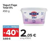 Offerta per Fage - Yogurt Total 0% a 2,05€ in Carrefour Market