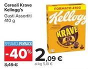 Offerta per Kelloggs - Cereali Krave a 2,09€ in Carrefour Market