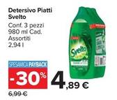 Offerta per Svelto - Detersivo Piatti a 4,89€ in Carrefour Market