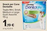Offerta per Purina - Snack Per Cane Dentalife a 1,19€ in Carrefour Market