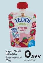Offerta per Teddi - Yogurt Biologico a 0,99€ in Carrefour Market