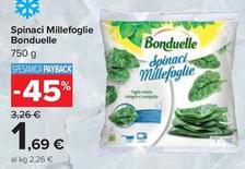Offerta per Bonduelle - Spinaci Millefoglie a 1,69€ in Carrefour Market