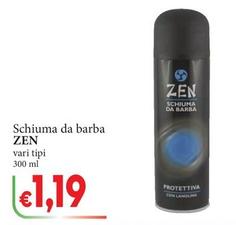 Offerta per Zen - Schiuma Da Barba a 1,19€ in D'Italy